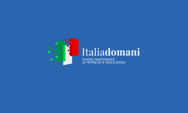 ItaliaDomani - Piano Nazionale di Ripresa e Resilienza - logo